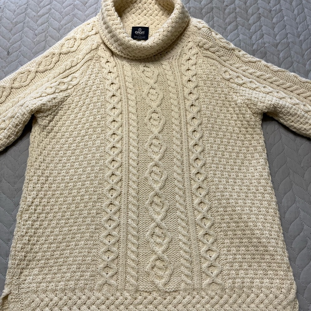 Aran 100% Merino Wool Sweater